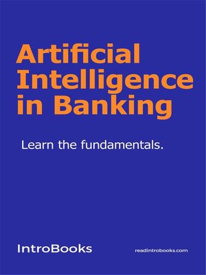 cover image of Artificial Intelligence in Banking